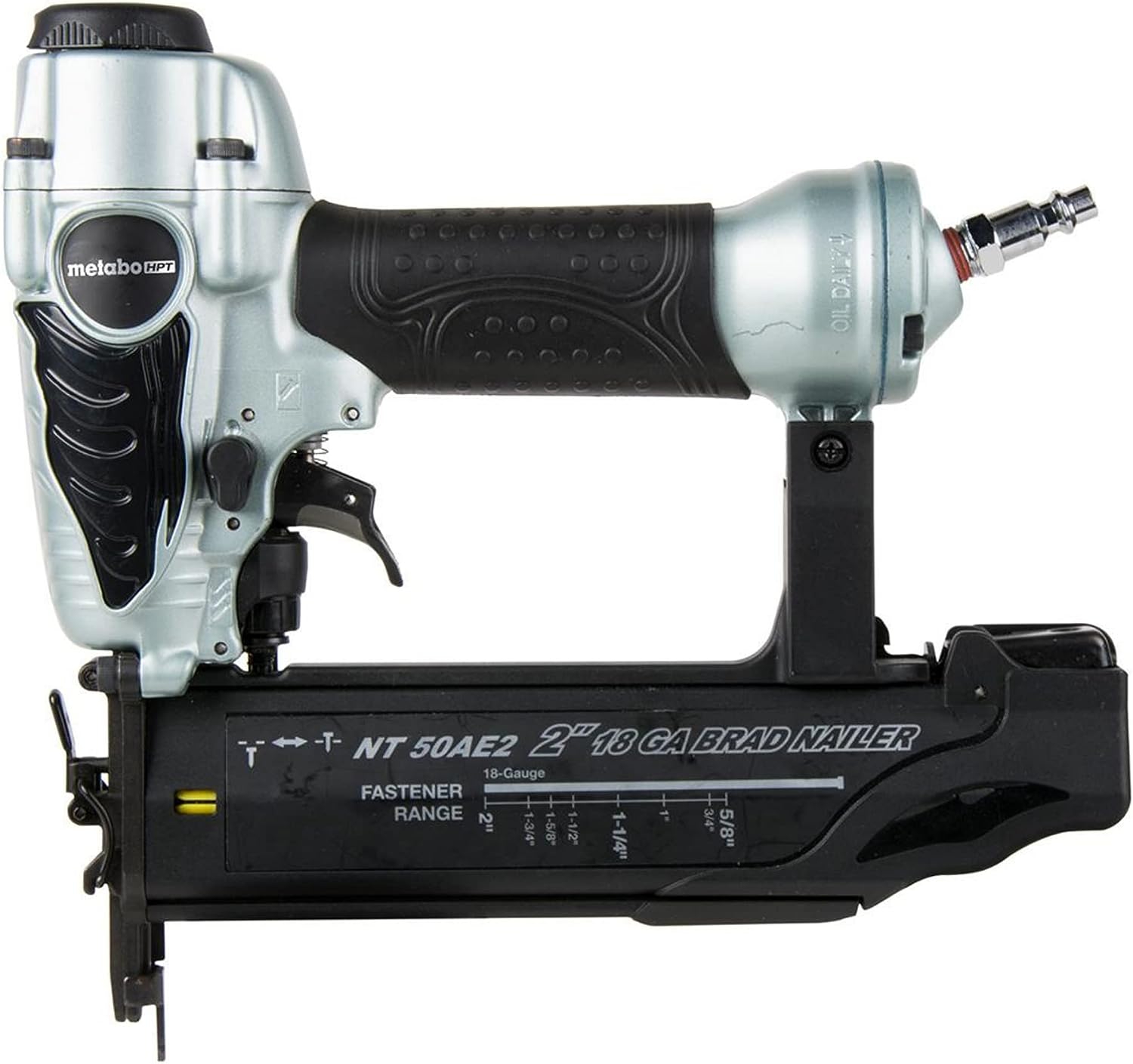 No Box Metabo HPT NT50AE2M, 2'' 18 Gauge Brad Nailer