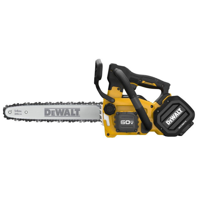 DEWALT DCCS674B-CA, 60V  Max Top Handle 14" Chainsaw  (Tool Only)