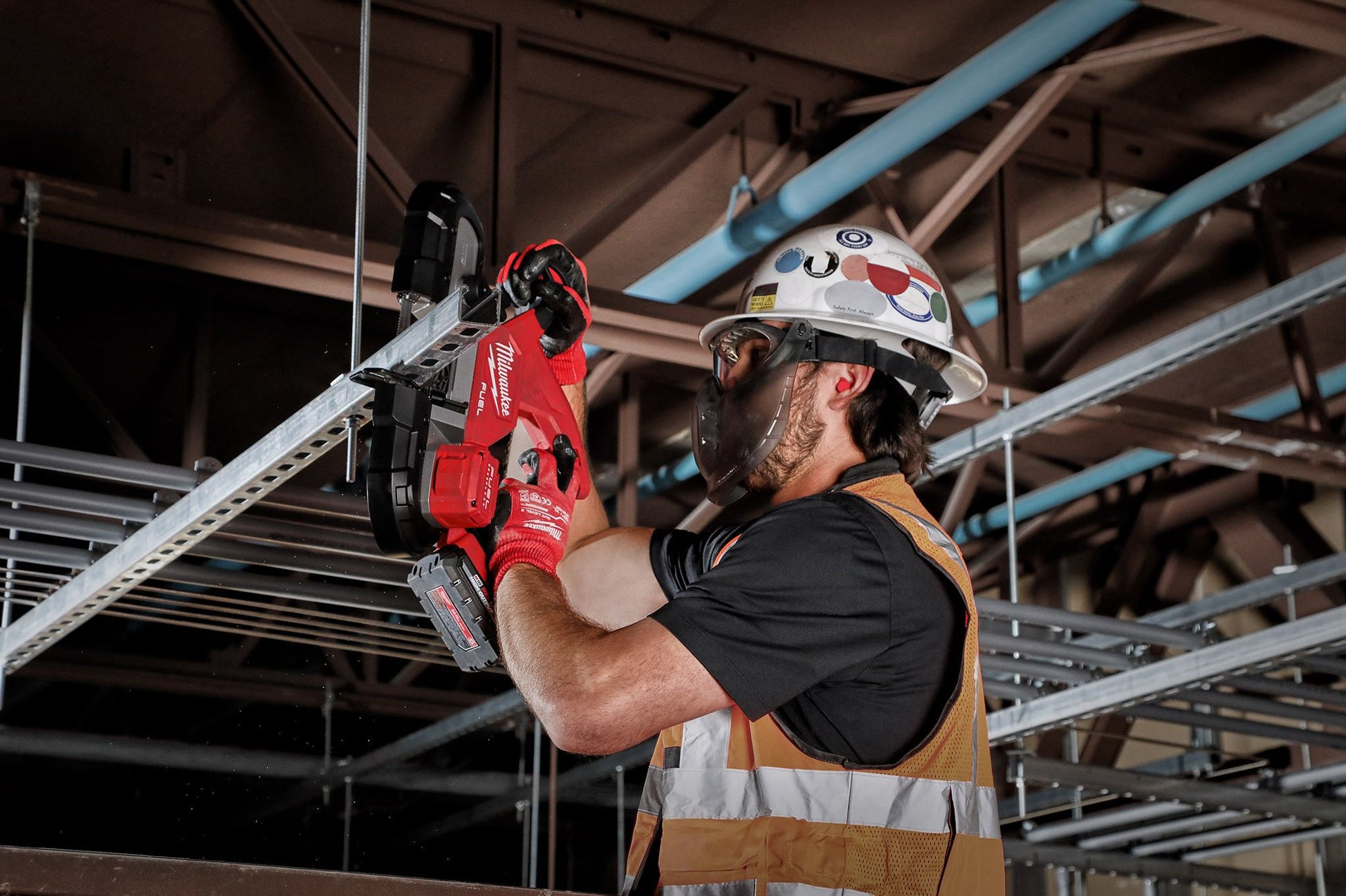 Milwaukee 2829S-20, M18 FUEL Compact Dual-Trigger Band Saw (Tool Only)