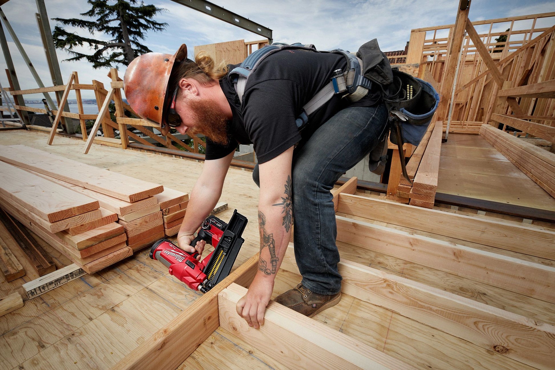 Milwaukee 2744-21, M18 FUEL 21 Degree Framing Nailer Kit