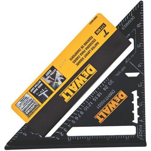 DEWALT DWHT46031, 7'' Premium Rafter Square