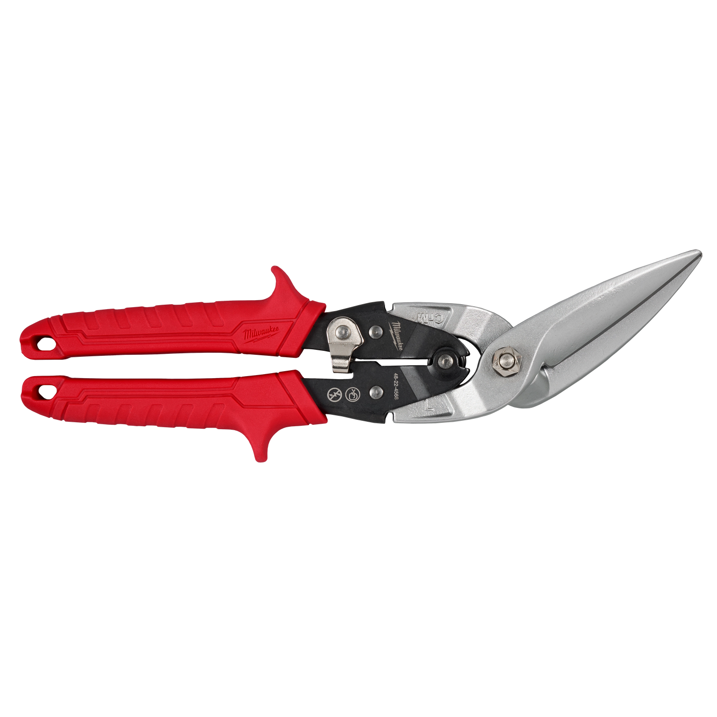 Milwaukee 48-22-4568, Left Offset Long Cut Aviation Snips