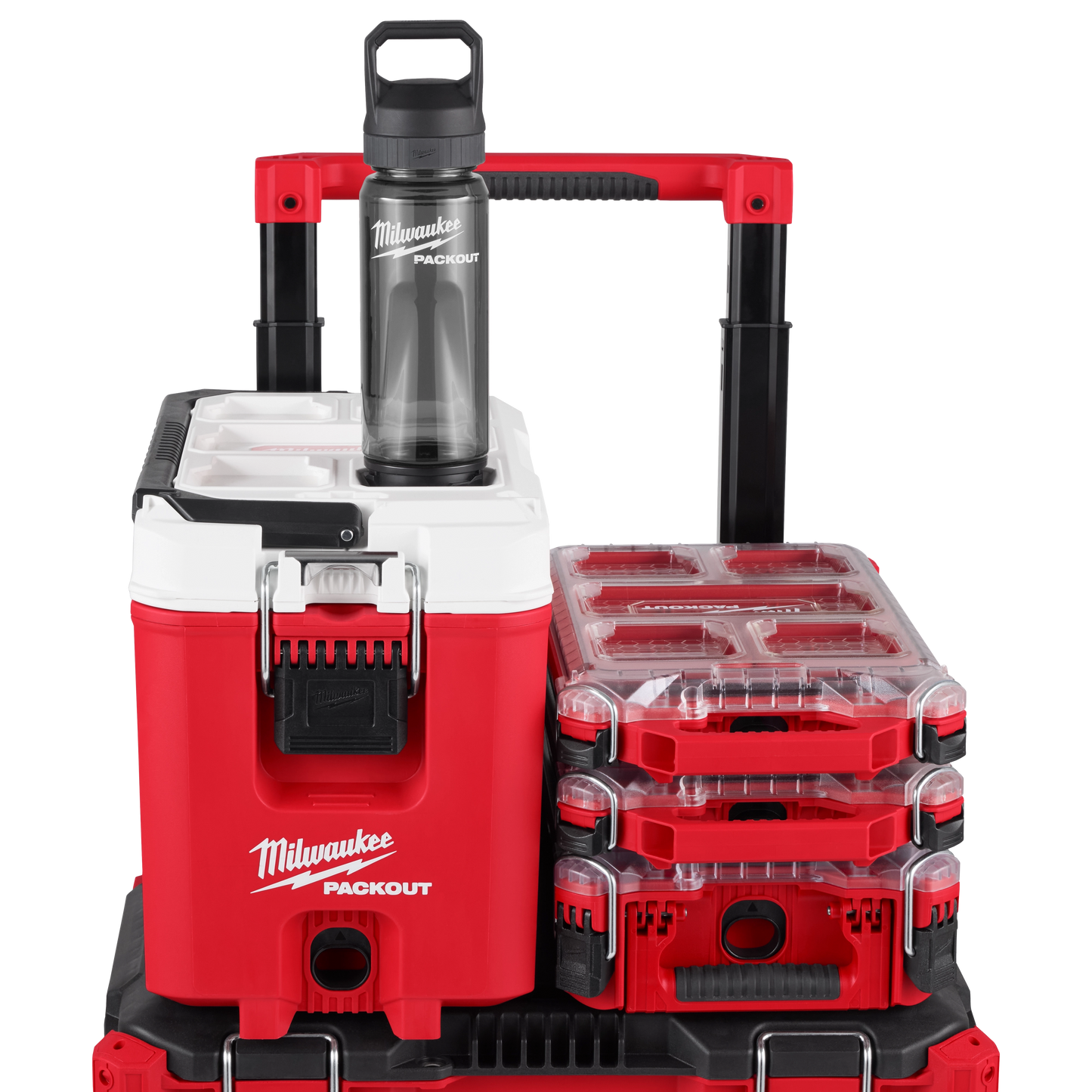 Milwaukee 48-22-8371B, PACKOUT™ 25oz Bottle with Chug Lid (Black)