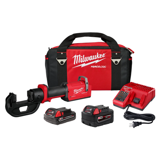 Milwaukee 2878K-22, M18â„¢ FORCE LOGICâ„¢ 12T Kearney Linear Crimper Kit
