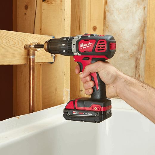 Milwaukee 2607-22CT, M18™ 1/2" Hammer Drill/Driver Kit