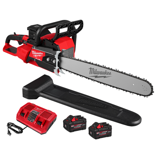 Milwaukee 2827-22, M18 FUEL™ 20" Dual Battery Chainsaw Kit