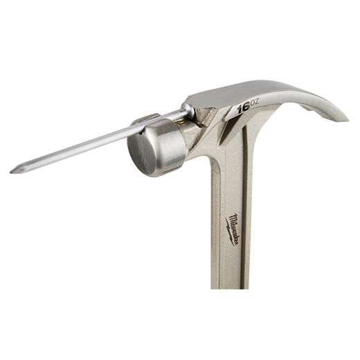 Milwaukee 48-22-9018, 16oz Smooth Face Hybrid Claw Hammer