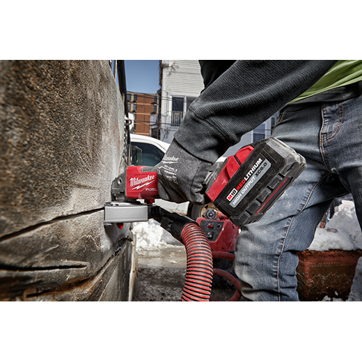 Milwaukee 2881-20, M18 FUEL Brushless Cordless 4-1/2" / 5" Grinder Slide Switch, Lock-On (Tool Only)