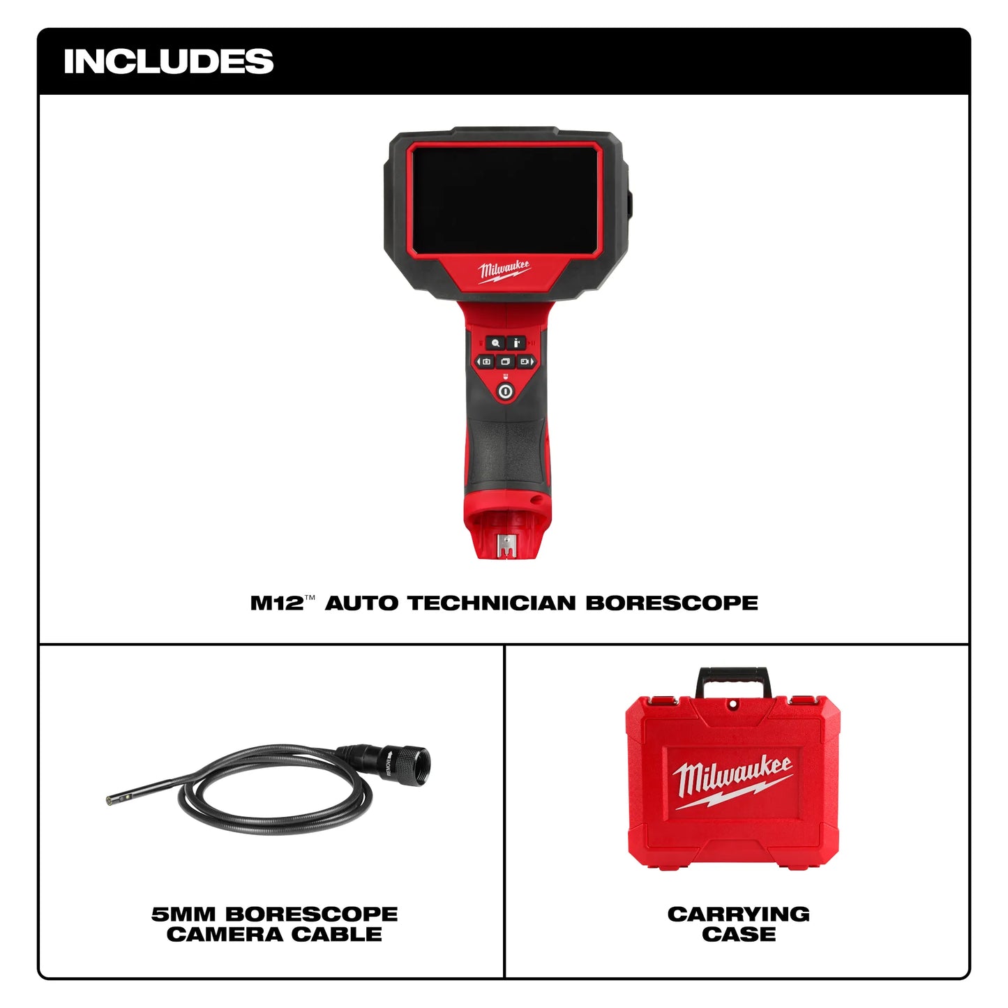Milwaukee 3150-20, M12™ Auto Technician Borescope