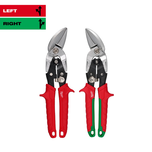 Milwaukee 48-22-4553, 2PC Offset Aviation Snip Set