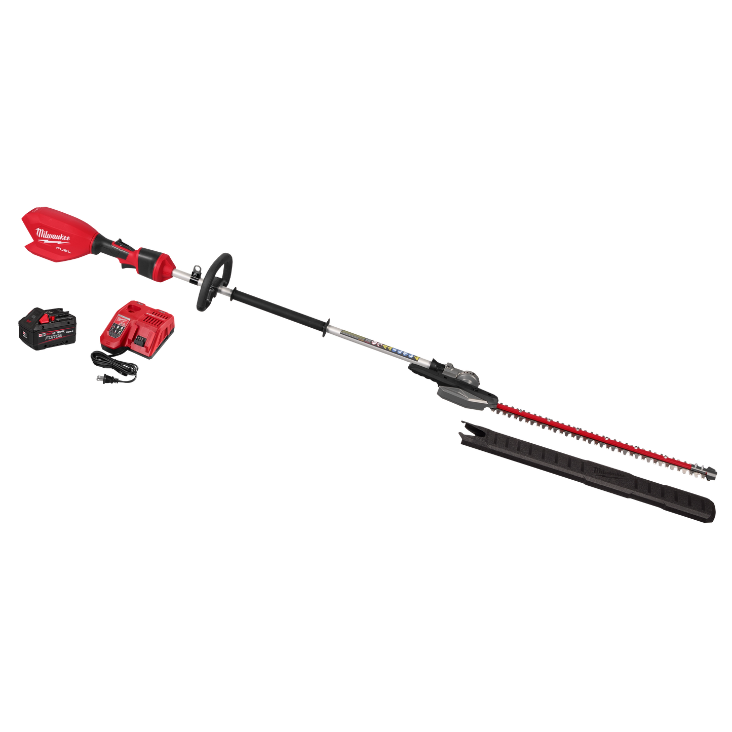 Milwaukee 3012-21, M18 FUEL™ Pole Articulating Hedge Trimmer Kit