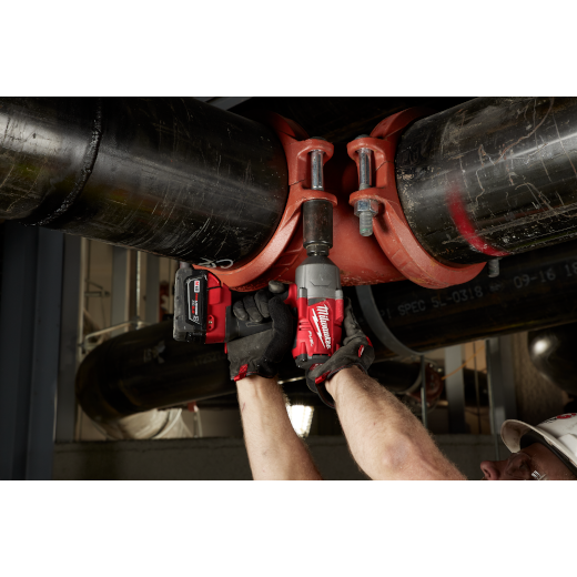 Milwaukee 2767-22GR, M18 FUEL High Torque 1/2" Impact Wrench with Friction Ring and Grease Gun Kit