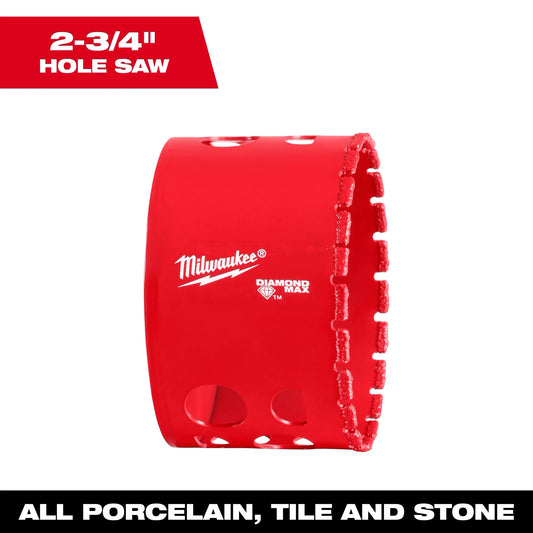 Milwaukee 49-56-5666, 2-3/4" Diamond Max™ Hole Saw