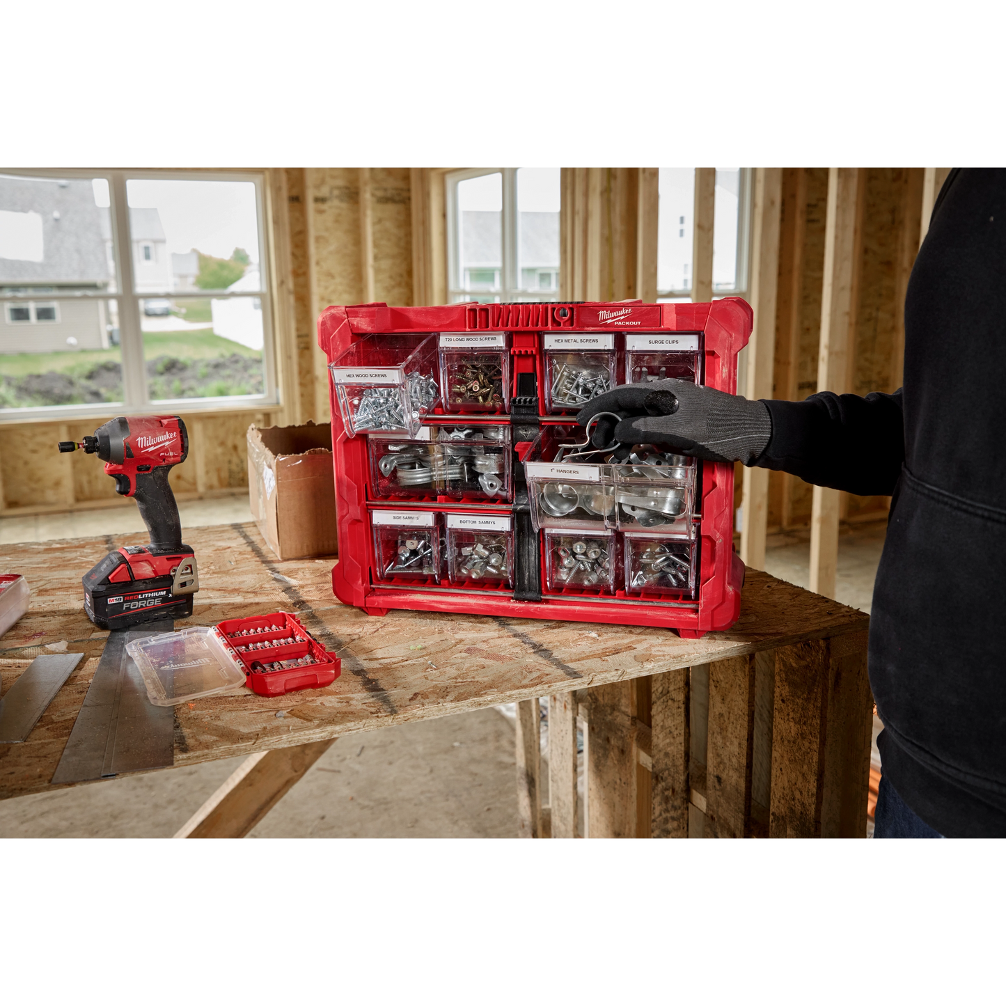 Milwaukee 48-22-8434, Large Bin for PACKOUT™ Tilt Bin Organizer