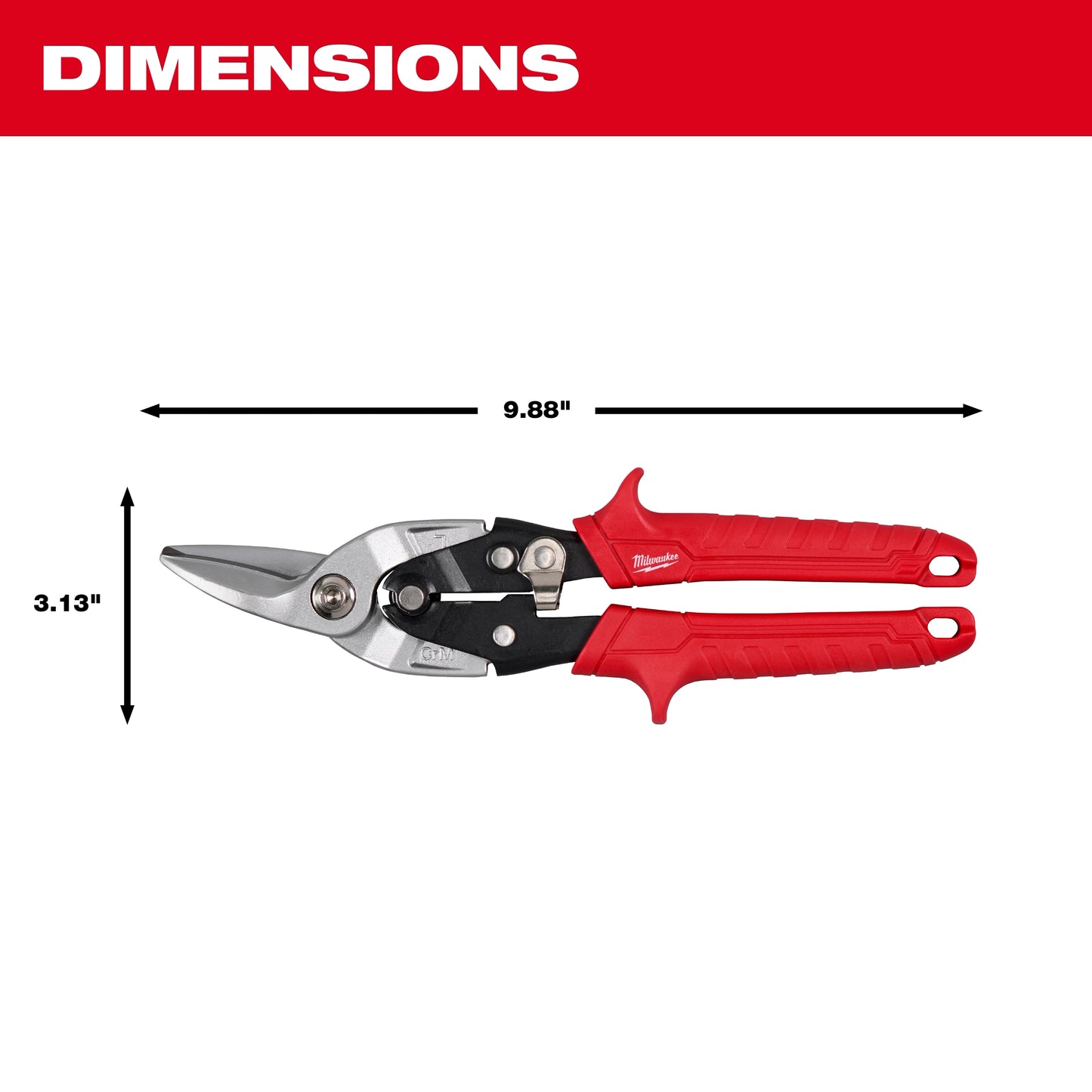 Milwaukee 48-22-4540, Left Cutting Aviation Snips