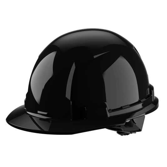 Milwaukee 48-73-1110, BOLT™ Black Front Brim Hard Hat w/4pt Ratcheting Suspension (USA) - Type 1, Class E