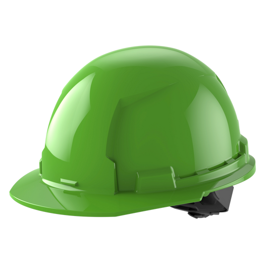 Milwaukee 48-73-1106, BOLT™ Green Front Brim Hard Hat w/4pt Ratcheting Suspension (USA) - Type 1, Class E