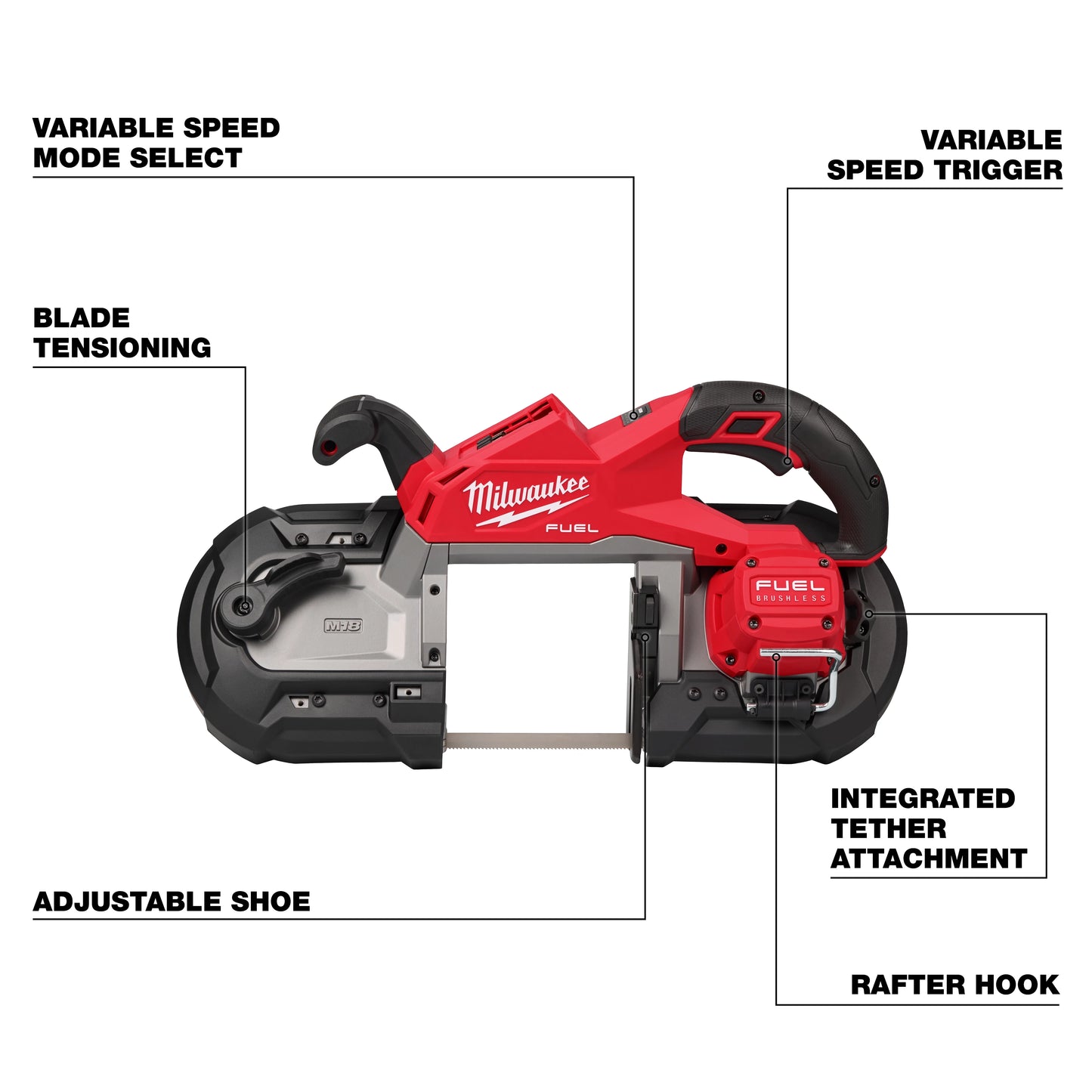 Milwaukee 2929-20, M18 FUEL™ Deep Cut Band Saw