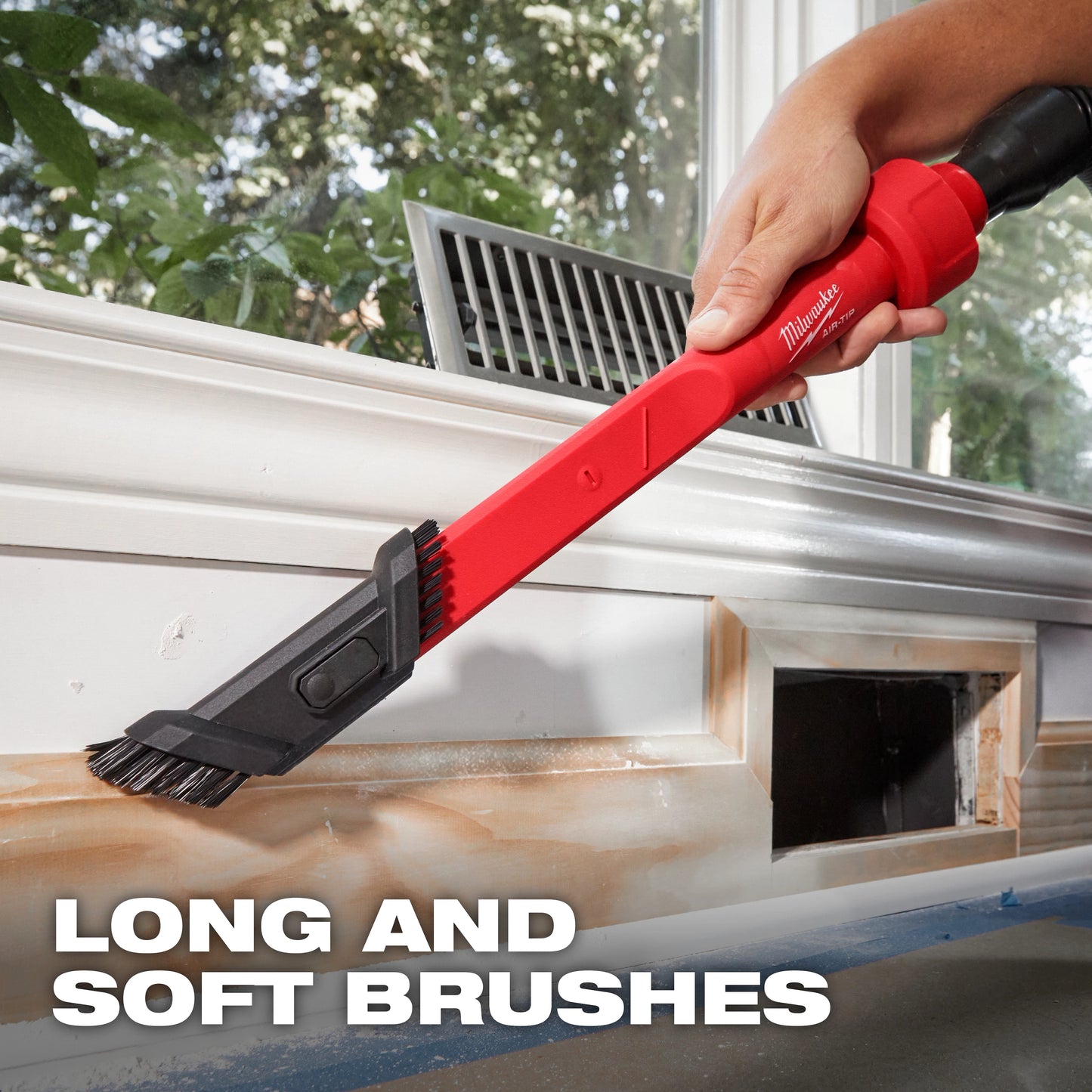 Milwaukee 49-90-2023, AIR-TIP™ 3-in-1 Crevice and Brush Tool