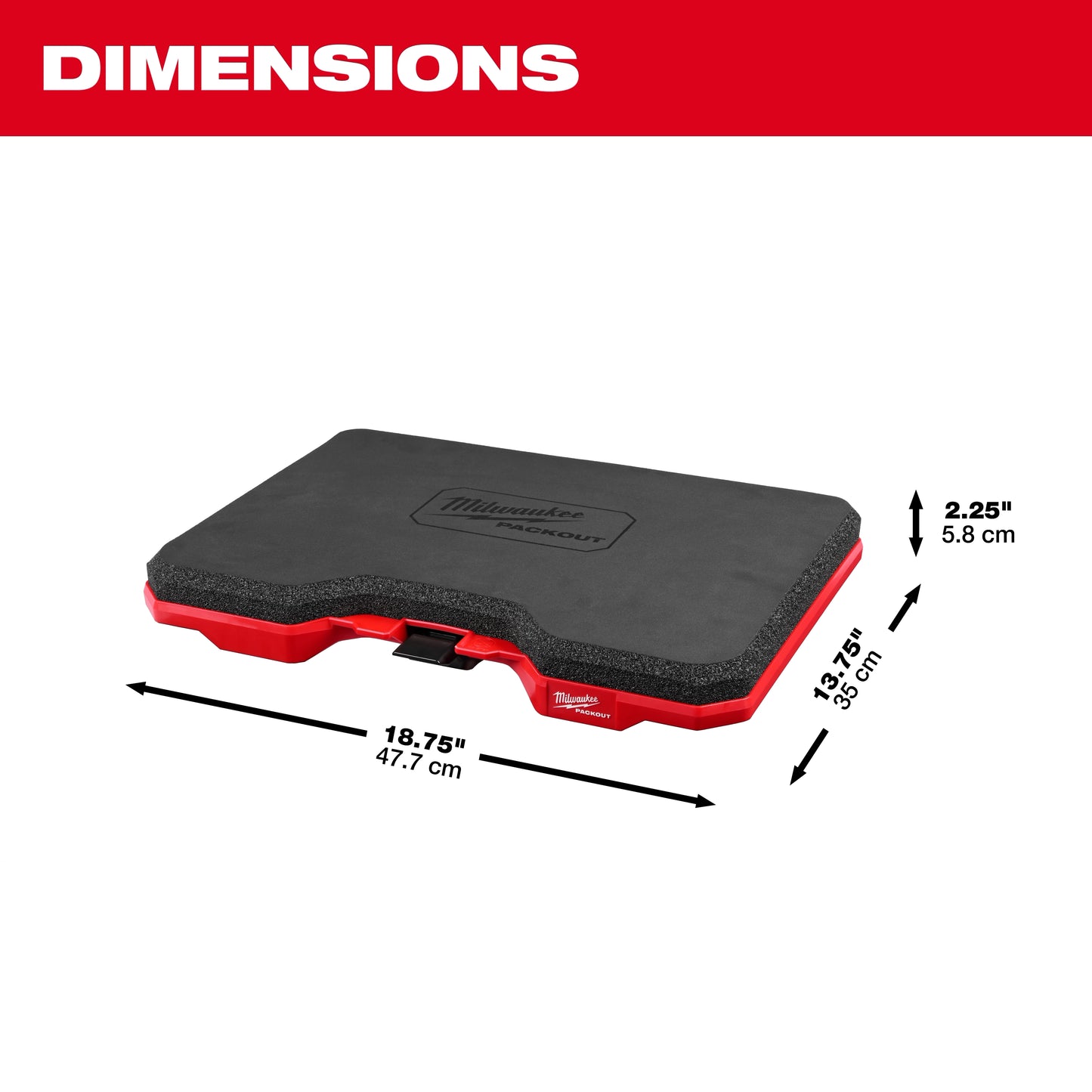 Milwaukee 48-73-6110, PACKOUT™ Kneeling Pad