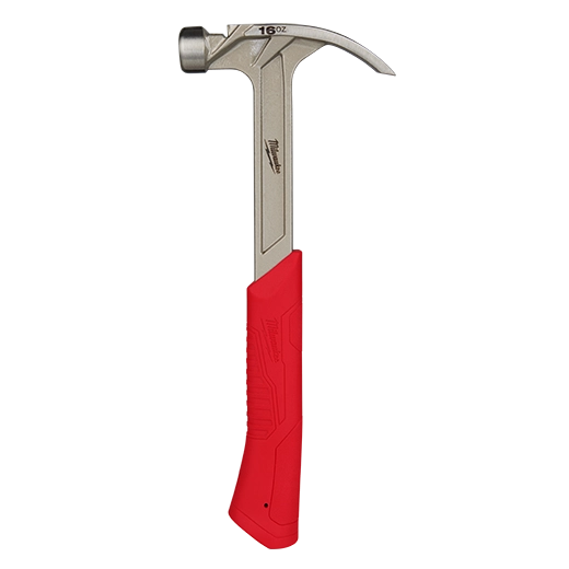 Milwaukee 48-22-9018, 16oz Smooth Face Hybrid Claw Hammer