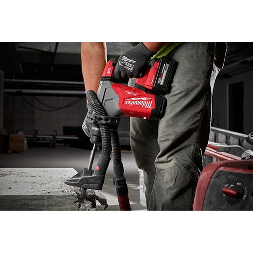 Milwaukee 2915-22DE, M18 FUEL™ 1-1/8" SDS Plus Rotary Hammer w/ ONE-KEY™ & HAMMERVAC™ Dedicated Dust Extractor Kit