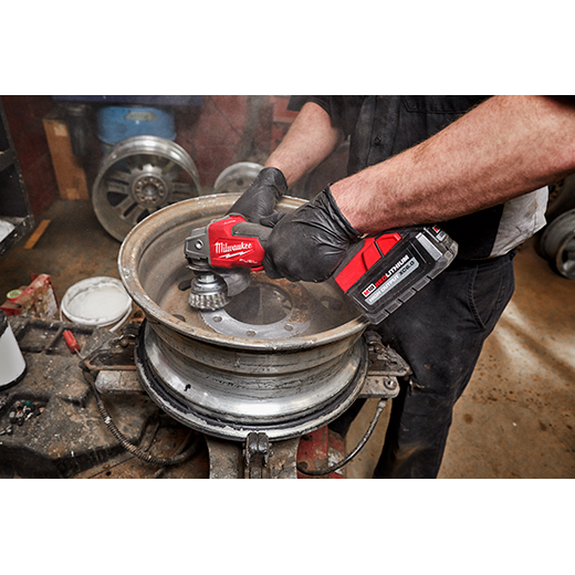 Milwaukee 2888-20, M18 FUEL 4-1/2" / 5" Variable Speed Braking Grinder, Paddle Switch No-Lock (Tool Only)