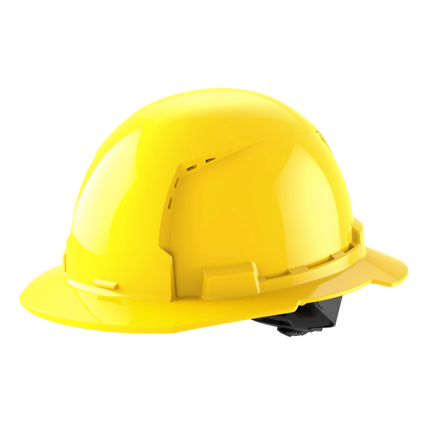 Milwaukee 48-73-1203, BOLT™ Yellow Full Brim Vented Hard Hat w/4pt Ratcheting Suspension (USA) - Type 1, Class C