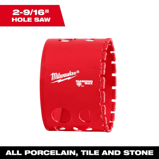 Milwaukee 49-56-5661, 2-9/16" Diamond Max™ Hole Saw