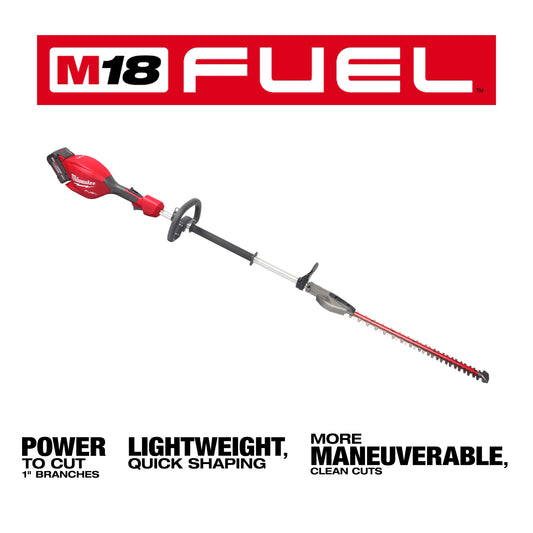 Milwaukee 3043-21, M18 FUEL™ Short Pole Hedge Trimmer Kit