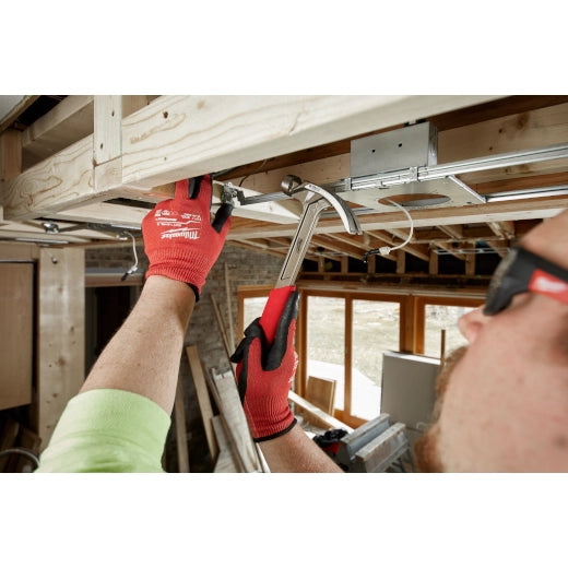 Milwaukee 48-22-9018, 16oz Smooth Face Hybrid Claw Hammer