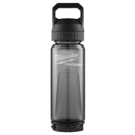 Milwaukee 48-22-8371B, PACKOUT™ 25oz Bottle with Chug Lid (Black)
