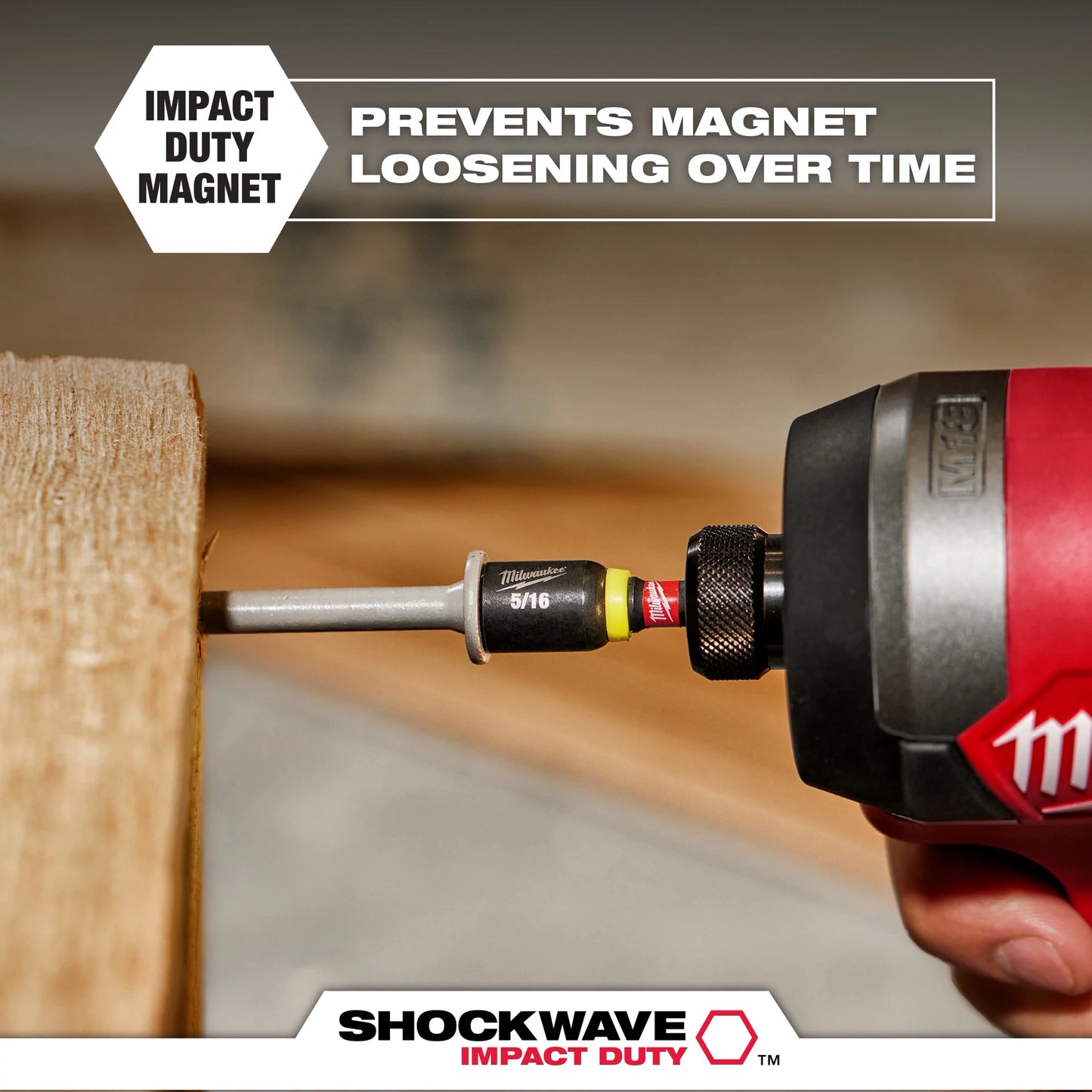 Milwaukee 49-66-4567, SHOCKWAVE Impact Duty™ 6" Magnetic Nut Driver Set 6PC