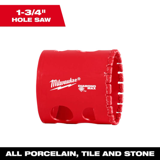 Milwaukee 49-56-5641, 1-3/4" Diamond Max™ Hole Saw