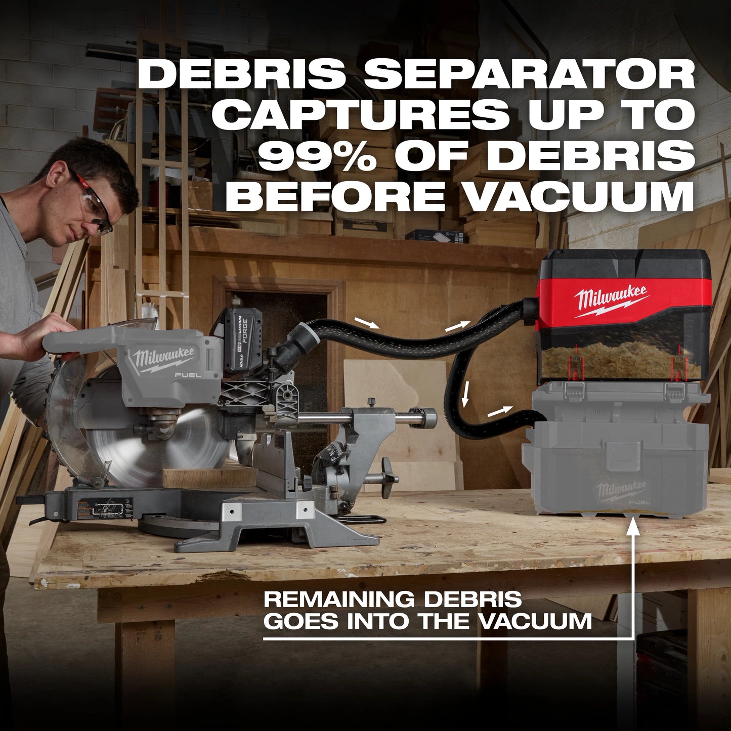 Milwaukee 49-90-2200, PACKOUT™ Compact Debris Separator