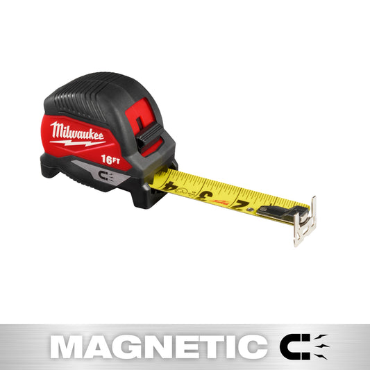 Milwaukee 48-22-1016M,16ft Magnetic Tape Measure
