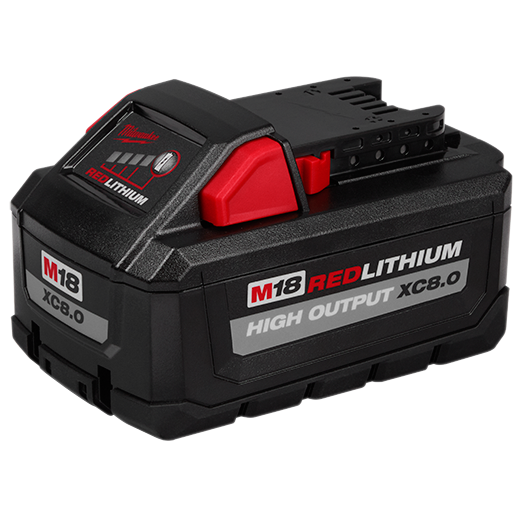 Milwaukee 48-59-1880, M18 REDLITHIUM HIGH OUTPUT XC8.0 Starter Kit