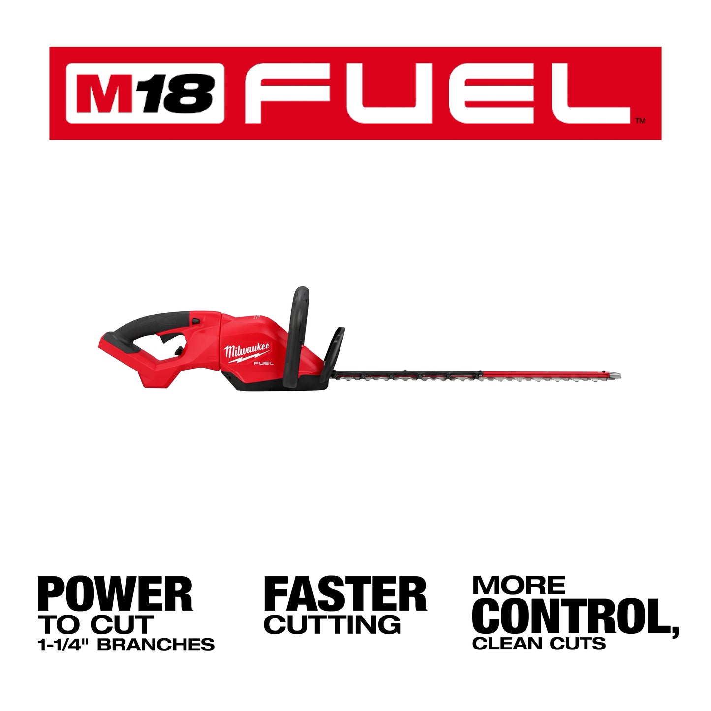 Milwaukee 3033-20, M18 FUEL™ 24" Hedge Trimmer (Tool Only)
