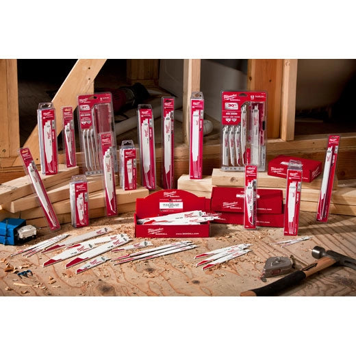 Milwaukee 48-01-7021, 6" 5 TPI The Ax Sawzall Blade (100/pkg)