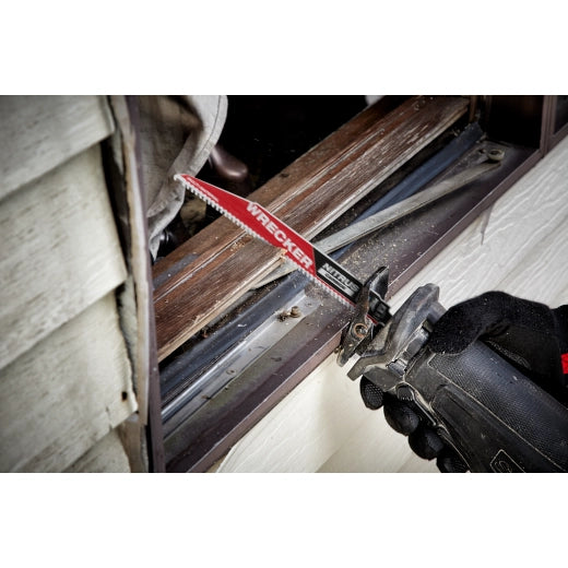 Milwaukee 48-00-5273, 12” WRECKER™ with NITRUS™ Carbide SAWZALL® Blade for Multi-Material 1PK