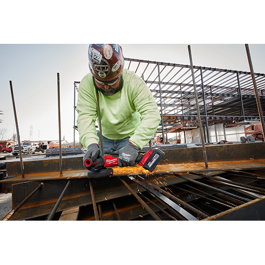 Milwaukee 2883-20, M18 FUEL™ 4-1/2" / 5" Braking Grinder w/ ONE-KEY™ Slide Switch, Lock-On (Tool Only)