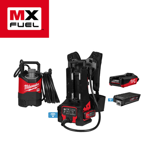 Milwaukee MXF211-1XC, MX FUEL™ 1HP 2" Submersible Pump Kit
