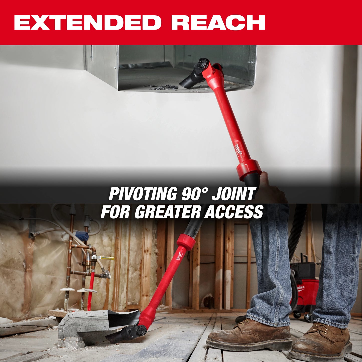 Milwaukee 49-90-2031, AIR-TIP™ Pivoting Extension Wand