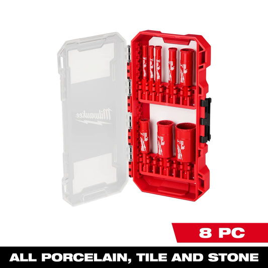 Milwaukee 49-56-0570, Diamond Max™ Hole Saw Bit Set - 8PC