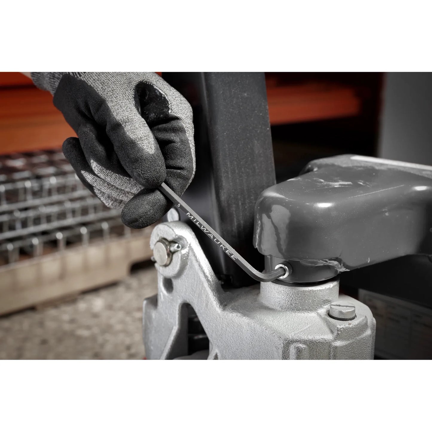 Milwaukee 48-22-2186, 9-Key Ball End  L-Key Set - Metric