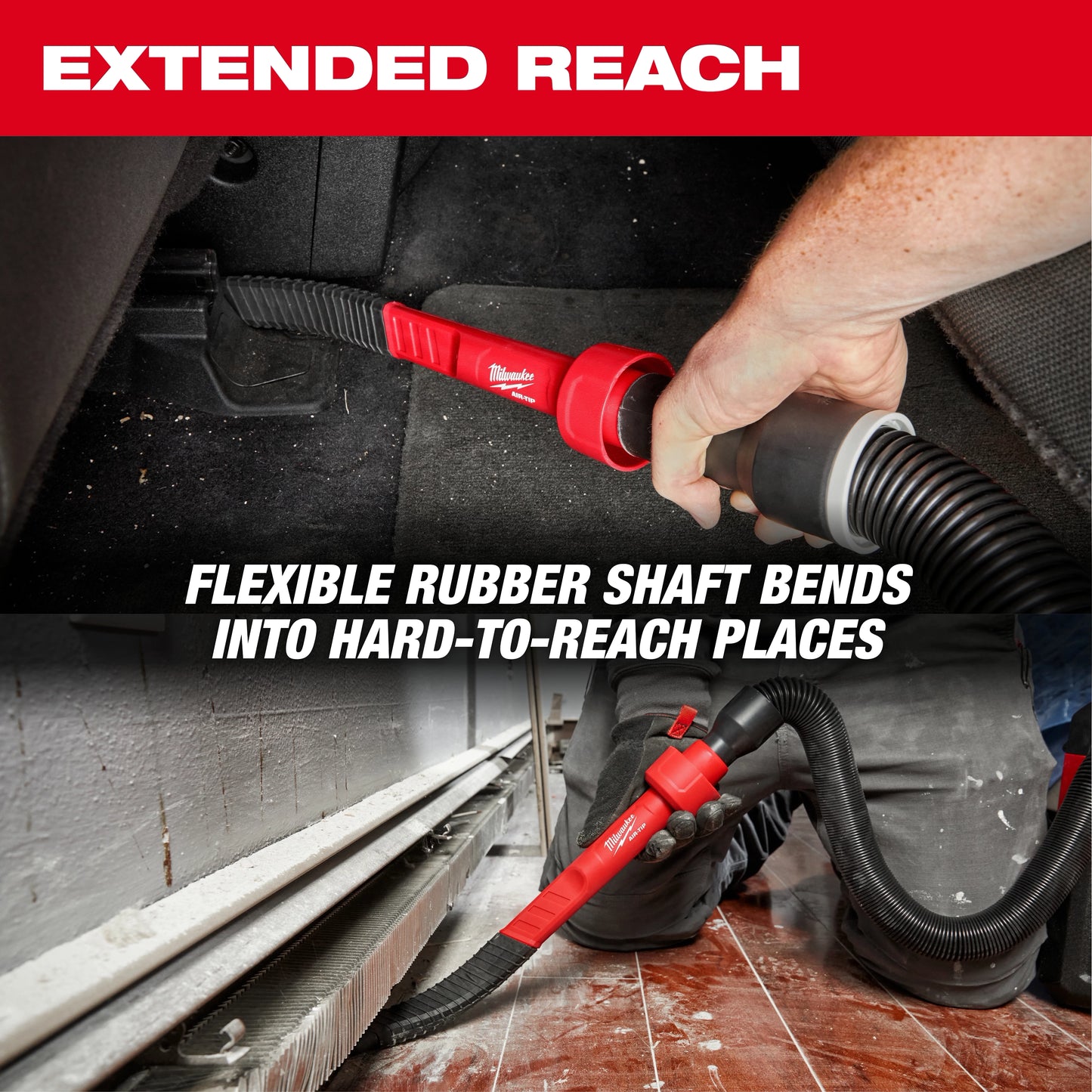 Milwaukee 49-90-2030, AIR-TIP™ Flexible Long Reach Crevice Tool