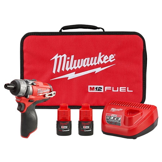 Milwaukee 2402-22, M12 FUEL 2-Speed Screwdriver Kit