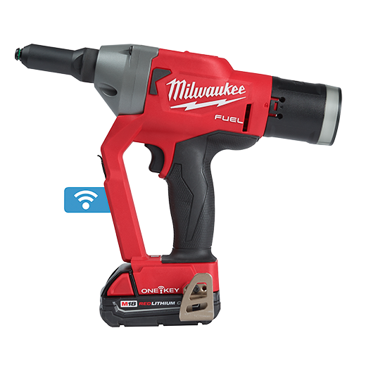 Milwaukee 2660-22CT, M18 FUEL Brushless 1/4" Blind Rivet Tool w/ ONE-KEY Kit