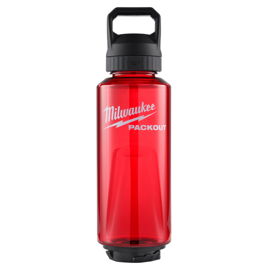Milwaukee 48-22-8373R, PACKOUT™ 48oz Bottle with Chug Lid (Red)
