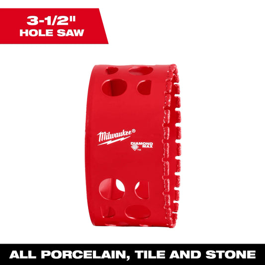 Milwaukee 49-56-5678, 3-1/2" Diamond Max™ Hole Saw